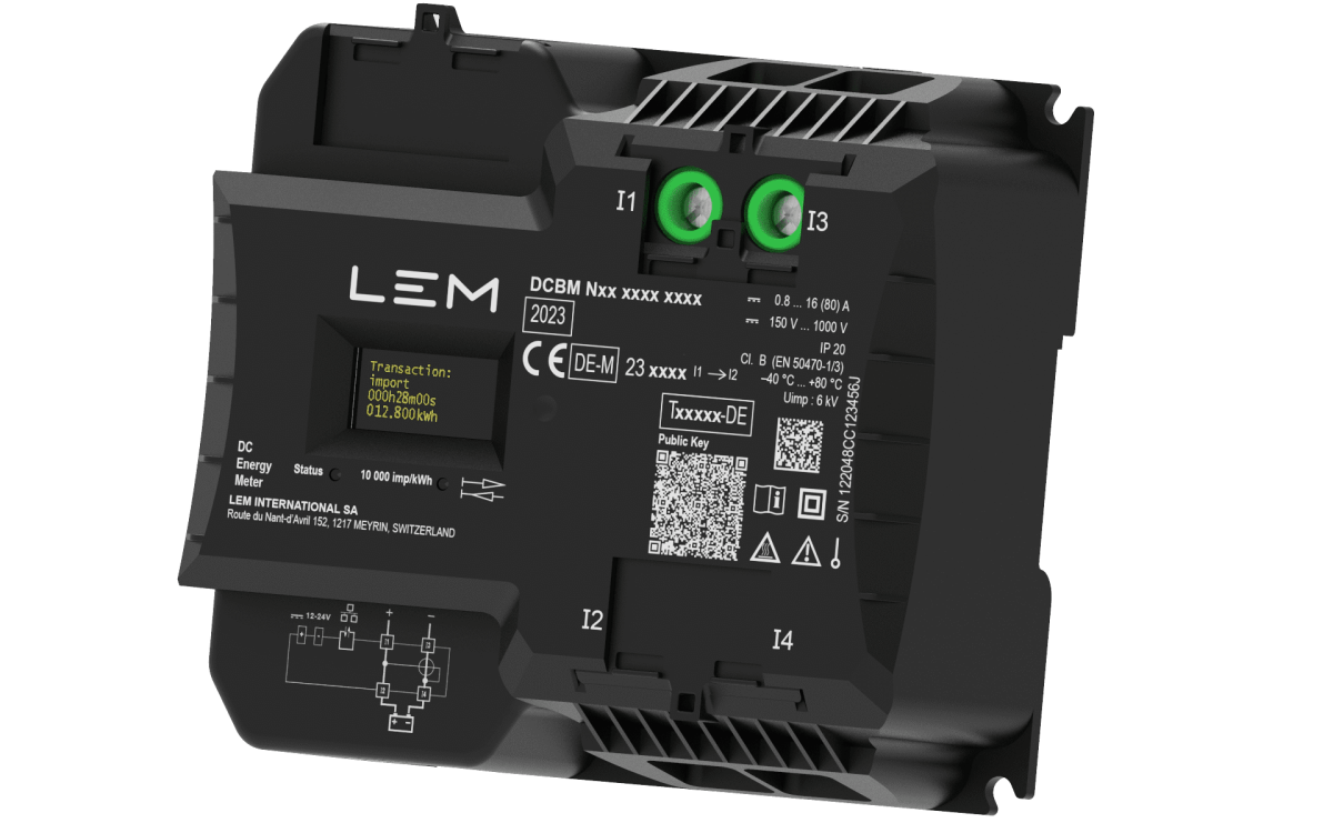 DCBM 100 ENERGY METER EV CHARGER