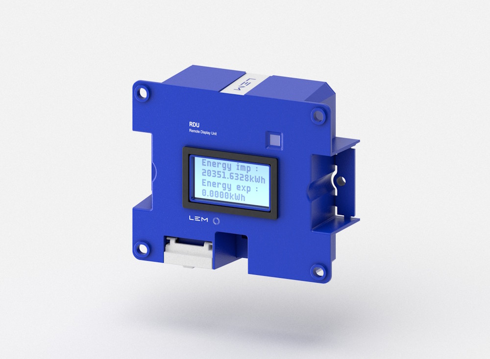 Remote Display Unit RDU for DCES energy meter
